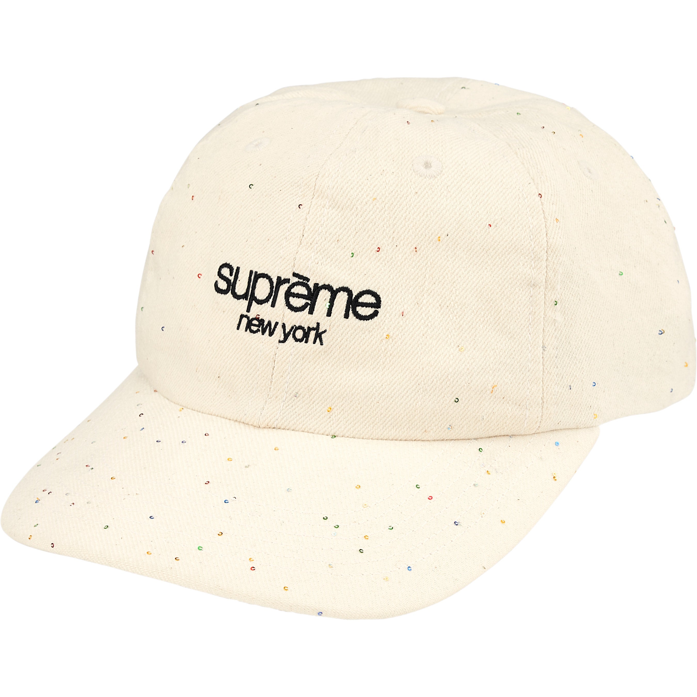 Sequin Denim Classic Logo 6-Panel view 6
